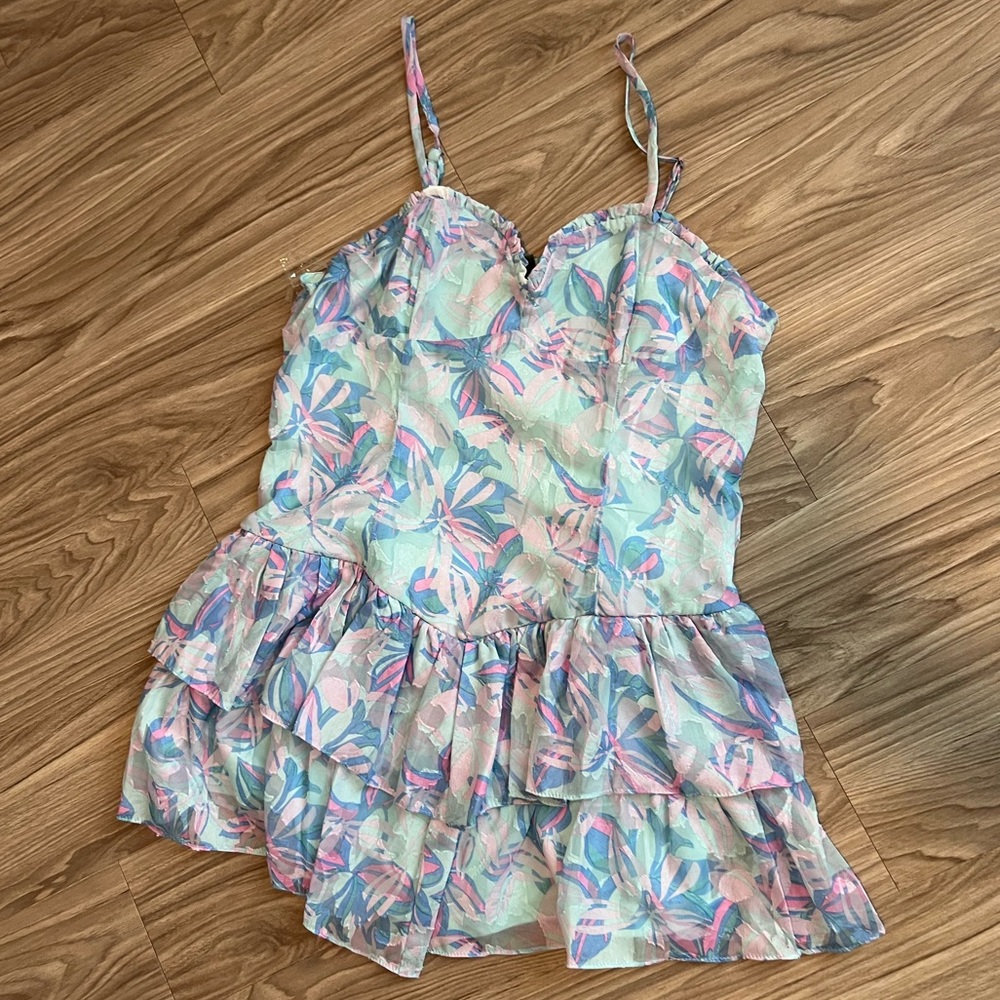NWT Wild Fable Ruffle Dress
